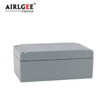 Caja de empalme de aluminio fundido impermeable IP66, caja de control eléctrica, sellado de cable industrial, 160x100x65mm 2024 - compra barato