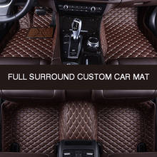 HLFNTF Full surround custom car floor mat For VOLKSWAGEN VW Atlas 2017-2018 car parts car accessories Automotive interior 2024 - buy cheap