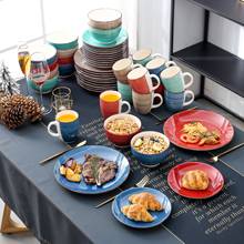 Vancasso Bella-M 48-фарфоровый набор из… предметов столовый набор, винтажный керамический набор тарелок с 12 * столовой тарелкой, десертная тарелка, миска, Набор кружек 2024 - купить недорого