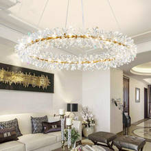 Luxury LED chandelier ring lamp for living room modern Nordic hotel restaurant LED chandelier lustre led chandelier for kids 2024 - buy cheap