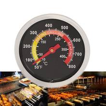 Barbecue Thermometer Stainless Steel BBQ Grill Thermometer Barbecue Temperature Gauge Measuring Tool bbq accessories 2024 - buy cheap