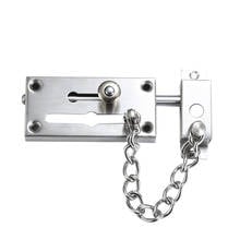 1PC Stainless Steel Door Security Guard Swing Bar Lock Brushed Finish Door Bolts Door Safety Chain Home Hotel 2024 - buy cheap