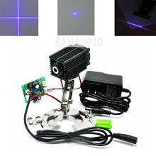 405nm 150 мВт свежая Сертификация Dot/производственная линия/Оборудование для Крест фиолетовый/синий лазерный диод модуль w/12V адаптер переменного тока от солнца и оборудован держателем 2024 - купить недорого