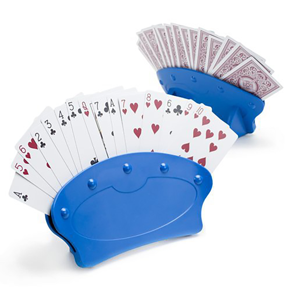 Details about   4pcs Playing Card Holders Poker Stand Seat Lazy Poker Base Game Organizes Hands