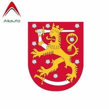 Aliauto Personality Creative Car Sticker Finland Arms Shield  Waterproof Sunscreen Anti-UV Decal Accessories,10cm*12cm 2024 - buy cheap