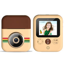 Цифровая камера для мгновенной печати, 1080P, HD видео, фото, с 3 рулонами, термобумага для детский фотоаппарат 2024 - купить недорого