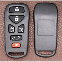 DAKATU-funda inteligente para llave de coche, mando a distancia de 5 + 1 y 6 botones, para Nissan Armada Frontier Quest Titan Pathfinder Murano Xterra 2024 - compra barato