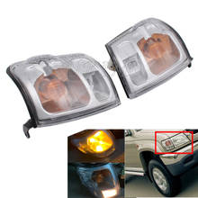 Lámpara indicadora de luz lateral de esquina delantera para Toyota Hilux, luces de señal de giro lateral automáticas, 2001, 2002, 2003, 2004, 2005 2024 - compra barato