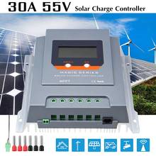 Controlador de carga Solar 10A/30A/40A, pantalla LCD, MPPT, regulador de batería de Panel Solar, 12V/24V 2024 - compra barato