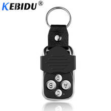 KEBIDU-mando a distancia Universal para puerta de garaje, 433MHZ, 4 llaves, copia automática, duplicador de Control remoto 2024 - compra barato