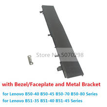 Capa de painel frontal curvo de drive óptico diverso, capa de placa facial para lenovo b50 b51 embutido 2024 - compre barato