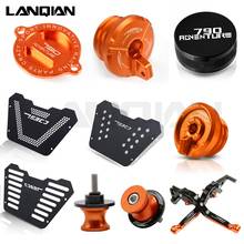 Para 790 aventura acessórios da motocicleta motor guarda capa de óleo do motor 790 adv 790 aventura r/s 2019 up parts 2024 - compre barato