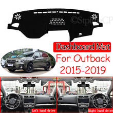 for Subaru Outback 2015~2019 Anti-Slip Mat Dashboard Cover Carpet Sunshade Dashmat Carpet Car Accessories WRX STI 2016 2017 2018 2024 - buy cheap