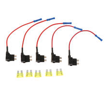 Adaptador de soporte de MICRO fusible, accesorio para Motor de coche de 12V y 24V, con circuito adicional, 20A, 5 unidades 2024 - compra barato