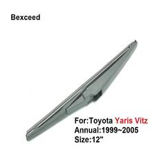 Для Toyota Yaris Vitz заднего стеклоочистителя 12 "превышение заднего лобового стекла автомобиля 1999 2000 2001 2002 2003 2004 2005 2024 - купить недорого