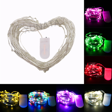 2M 4M Led String Lights for Christmas Tree Decor 20 40LEDs Copper Wire Fairy Lights Battery Operated For Bedroom Wedding Holiday 2024 - buy cheap