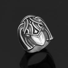 Retro viking pirata odin corvo anel masculino nova moda vintage metal animal anel acessórios festa jóias tamanho 9-13 2024 - compre barato