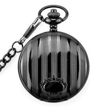 Модные современные высококачественные серебряные кварцевые карманные часы с подвеской на цепочке для мужчин Wo мужские часы подарок 2024 - купить недорого