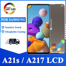 Pantalla Original de 6,5 "para Samsung Galaxy A21S A217F A217, digitalizador de pantalla táctil LCD para Samsung A21S A217F/DS A217H, piezas de reparación 2024 - compra barato