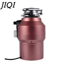 Jiqi triturador de resíduos de alimentos, processador de resíduos de alimentos, lixo descartável, triturador de esgoto, aço inoxidável, 380w 2024 - compre barato