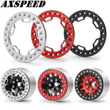 Наружные кольца AXSPEED 1,9 "RC Wheels 52 мм, Сменное колесо из алюминиевого сплава, кольцо Beadlock для 1/10 RC Crawler SCX10 TRX-4 2024 - купить недорого