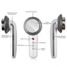 Instrumentos de cavitação ultrassônica ems 3 em 1 para rosto e corpo, massageador, perda de peso, queima de gordura, terapia galvânica/ultrassônica com luz infravermelha 2024 - compre barato