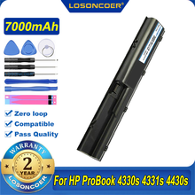 7000mAh Laptop Battery For HP ProBook 4330s 4331s 4430s 4435s 4431s 4436s 4440s 4441s 4446s 4530s 4535s 4540s 4545s 633733-1A1 2024 - buy cheap