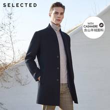 SELECTED Men's Woolen Overcoat New Business Wave Wool Coat SIG|419427561 2024 - buy cheap