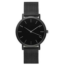 Fashion Hot Sale Women's Watch Classic Ladies Men's Hand Universal Watch Steel Band Quartz Casual Watch часы женские 50* 2024 - buy cheap