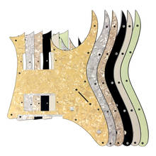 Pleroo personalizado guitarra elétrica peças-para ibanez mij rg 350dx guitarra pickguard hh humbucker captador placa de risco múltipla cor 2024 - compre barato