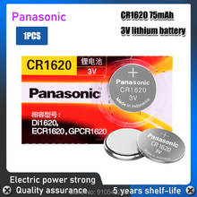 1 pçs panasonic 100% original cr1620 botão bateria para relógio de carro remoto chave cr 1620 ecr1620 gpcr1620 3v bateria de lítio 2024 - compre barato