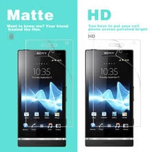 Anti-Glare Matte Film For Sony Song E1 E3 E4 E4G LT25i LT26i LT29i LT30 S36H S39H SP T2 T3 Clear HD Glossy Screen Film Cover 2024 - buy cheap