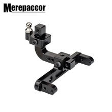 Merepaccor 1 conjunto 1:10 rc rock crawler gancho de reboque metal para axial scx10 90046 80156 2024 - compre barato