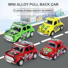 Kids Mini Alloy Pull Back & Inerial Glide Car Model Vehicle Die cast Toys for Boys Children Fun Gift 2024 - buy cheap