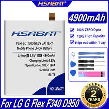 HSABAT 4900mAh BL-T8 Battery For LG G Flex F340 D950 D955 D956 D958 D959 LS995 2024 - buy cheap