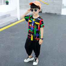 Teen Boys Clothing Sets Summer Boys Clothes Casual Outfit Kids Tracksuit For Boys Sport Suit Children Clothing 6 8 9 10 12 Year 2024 - buy cheap