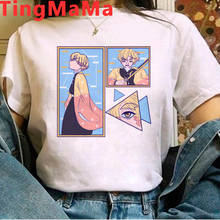 Camiseta de Demon Slayer Kimetsu No Yaiba Tanjirou Kamado para mujer, ropa grunge para mujer, estética tumblr 2021 2024 - compra barato