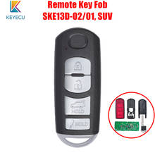 Keyecu SKE13D-02 SKE13D-01 Remote Key Fob 4 Buttons 315MHz 49 Chip for Mazda CX-5 CX-9 2016 2017 2018 2019 WAZSKE13D02/01 2024 - buy cheap