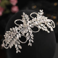 Classic Crystal Wedding Headwear Rhinestone Hairband Bridal Hair Accessories Headdress Bridal Crown Dinner Party Accessories 2024 - buy cheap
