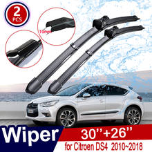 Car Wiper Blades for Citroen DS4 DS5 2010~2018 Front Windscreen Wipers Brushes Car Goods 2011 2012 2013 2014 2015 2016 2017 2024 - buy cheap