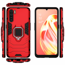 Phone Holder Finger Ring Case For OPPO A91 Cover Reno 3 4G F15 F 15 Magnetic Shockproof Cover on the For OPPO A91 A 91 Funda 2024 - buy cheap