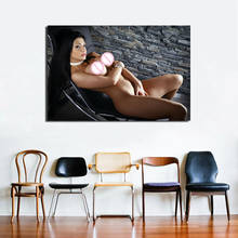 Arte de pared Sexy, póster de supermodelo, impresiones en lienzo, pinturas, cuadro de pared para decoración de sala de estar 2024 - compra barato