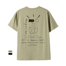 Camiseta masculina de manga curta de travis scott cactus jack wink utopia t-shirts estilo verão hip hop 2024 - compre barato