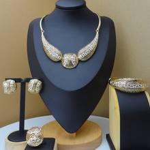 Yuminglai-conjunto de joyas para mujer, joyería africana, disfraz de Dubai, FHK9498 2024 - compra barato