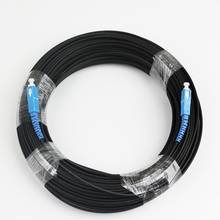 Cable de fibra óptica monomodo SC SM Simplex FTTH monomodo, Cable de puente de acero, envío gratis 2024 - compra barato
