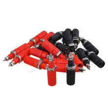 20pcs Binding Post Speaker Cable For 4mm Banana Plug Connector Black + Red 2024 - buy cheap