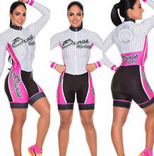 Conjunto de triatlo feminino, traje de ciclismo profissional, camisa preta, macacão, maiô, ciclismo, conjunto de gel, 2020 2024 - compre barato