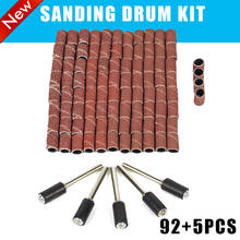 97pcs Sanding Drum Kit #60 #120 #240 #360 Grit For Dremel Rotary Accessories Electric Mill Rotary Tools 2024 - buy cheap