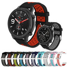 Pulseira para xiaomi huami amazfit gtr,/20mm, 47mm, 42mm, pulseira de relógio inteligente para amazfit stratos/stratos 2/stratos 3 2024 - compre barato