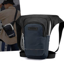 Pochete masculina de náilon, bolsa esportiva de crossbody da moda, bolsa de cintura, de náilon, cor sólida, para viagem, para homens, para corrida, hip, pochete 2024 - compre barato